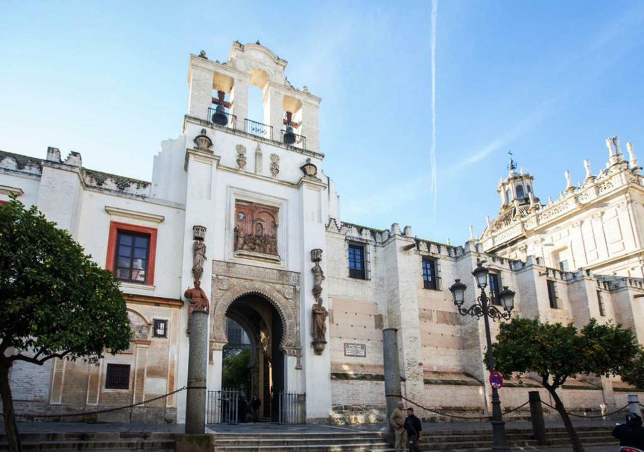 Casa Alfalfa 2 Dormitorios Terraza Y Solarium Privado セビリア エクステリア 写真